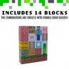 Paladone Minecraft Character Building Light - 16 Rearrangeable Light Blocks and Grass Base, Build Your Own Level