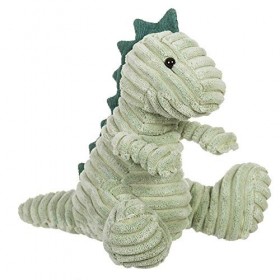 Apricot Lamb Jouet Peluche Matcha Dinosaure fourré Animal Doux pour Enfants Matcha Dinosaure, 23 cm 