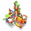 VTech - Marble Rush Deluxe Corkscrew Set, Circuit de Billes interactif, Jouet de Construction pour Enfants +4 Ans, Version es