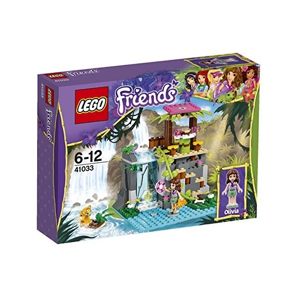 Lego Friends - 41033 - Jeu De Construction - Sauvetage dans Les Cascades De La Jungle