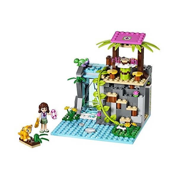 Lego Friends - 41033 - Jeu De Construction - Sauvetage dans Les Cascades De La Jungle