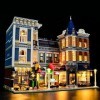 YEABRICKS LED Lumière pour Lego-10255 Creator The Assembly Square Modèle de Blocs de Construction Ensemble Lego Non Inclus 