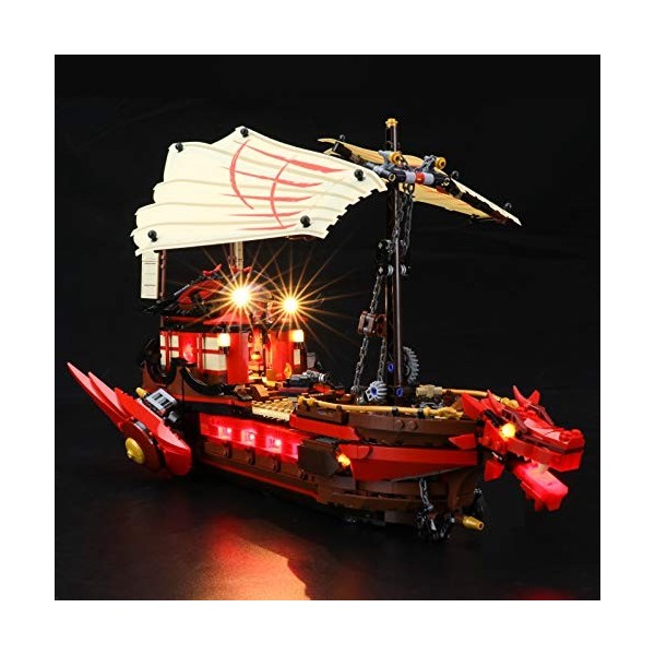 BRIKSMAX Kit d’éclairage à LED pour Lego Ninjago Recompensa Del destino - Compatible avec Lego 71705 Blocs de Construction Mo