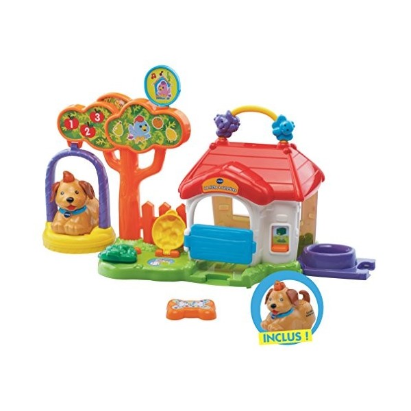 Vtech - 189205 - Tut Tut Animo - La Niche À Surprises - Filou - Le Chien Cache-tout - Version FR