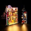 LIGHTAILING Lampe pour Lego 76422 Diagon Allée : Weasleys Wizard Wheezes - Kit déclairage LED compatible avec le modèle Leg