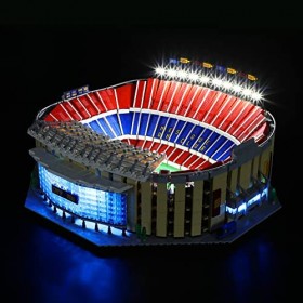 LIGHTAILING Jeu De Lumières Compatible avec Lego 10284 Creator Expert Le Camp NOU - FC Barcelone Modèle en Blocs De Construct