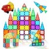 Condis Jeux de Aimantés Construction Magnetiques Enfants 101 PCS, Jouet pour Fille Garcon Enfants 3 4 5 6 7 Ans Petits Cadeau