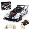 YaYashow Technic Voiture - La Voiture de Sport Italienne Jeux de Construction avec Moteur et 2.4G Telecommande, 457 Pièces Br