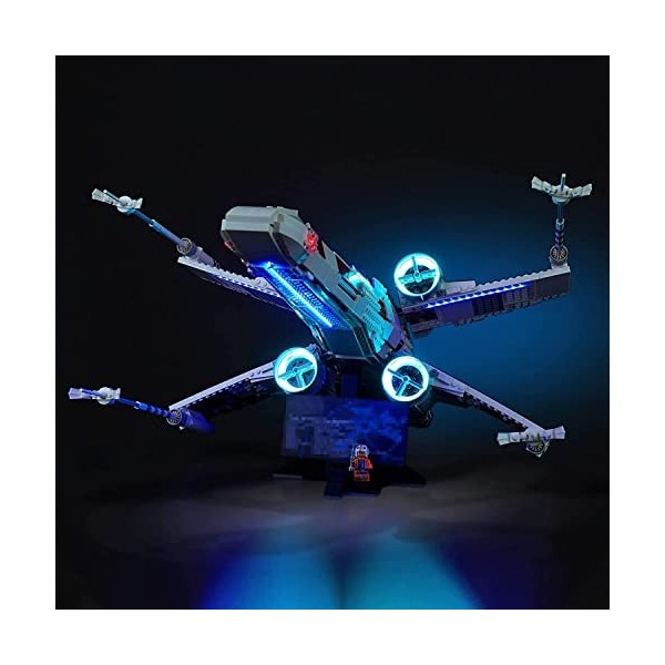 Jeu déclairage LED pour Lego 75355 X-Wing Starfighter Pas de modèle Lego , Set déclairage décoratif pour Lego S Tar Wars X