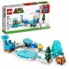 LEGO Super Mario Ice Mario Ensemble dextension du monde de la Reine des Neiges 71415, jeu à construire avec figurine costume