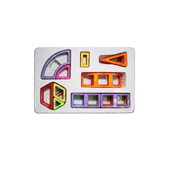 Magnikon Kit de construction magnétique « Le dinosaure » - Kit de construction magnétique de 65 pièces - Idéal comme jouet de