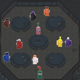 Lot de 147 figurines de jeu anti-espace, blocs de construction AllAmong Space Kill Game - Cadeau pour les fans de jeux et lou