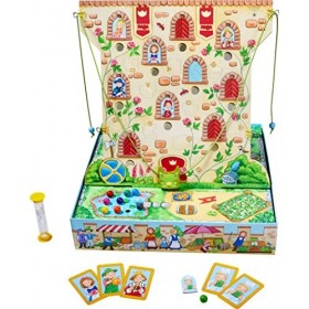 HABA- Ploufette en Mission Mémo dadresse passionnant avec Construction en 3D et Grenouille descalade à Tirer du Bois | Jeu 