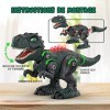 Dinosaure Télécommandé, Enfant Jouet Animaux Téléguidé, RC Démonter Electrique Robot Dragon avec Marche Rugissement Fonction 
