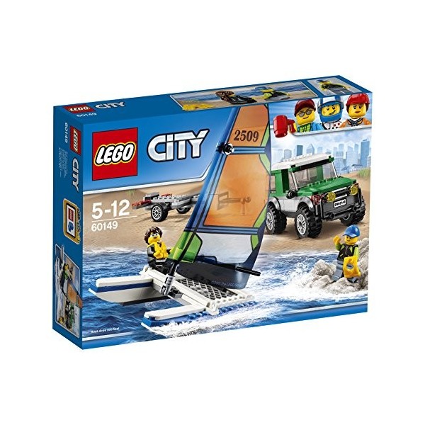 LEGO - 60149 - Le 4X4 avec Catamaran