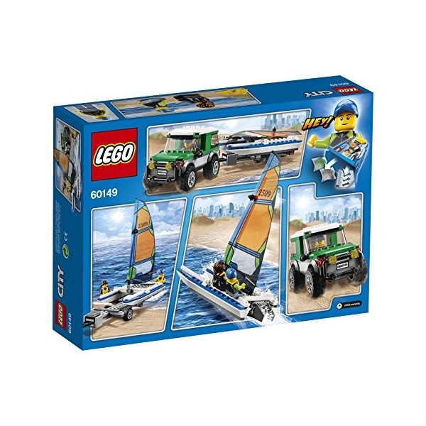 LEGO - 60149 - Le 4X4 avec Catamaran