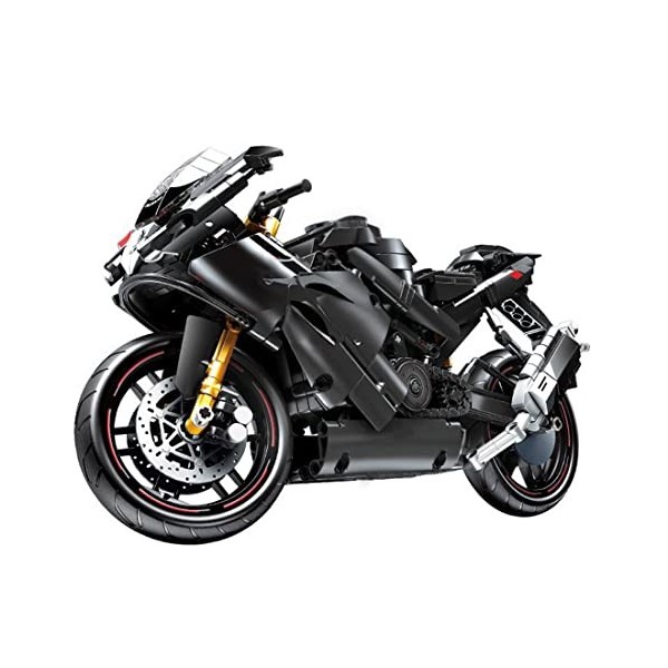 JoyMate Briques de construction technique pour moto - Modèle de moto - Jouet de construction compatible avec Lego Technic - K