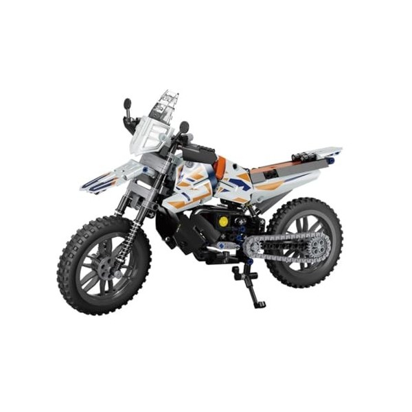 JoyMate Briques de construction technique pour moto - Modèle de moto - Jouet de construction compatible avec Lego Technic - K