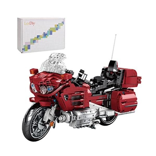 JoyMate Briques de construction technique pour moto - Modèle de moto - Jouet de construction compatible avec Lego Technic - K