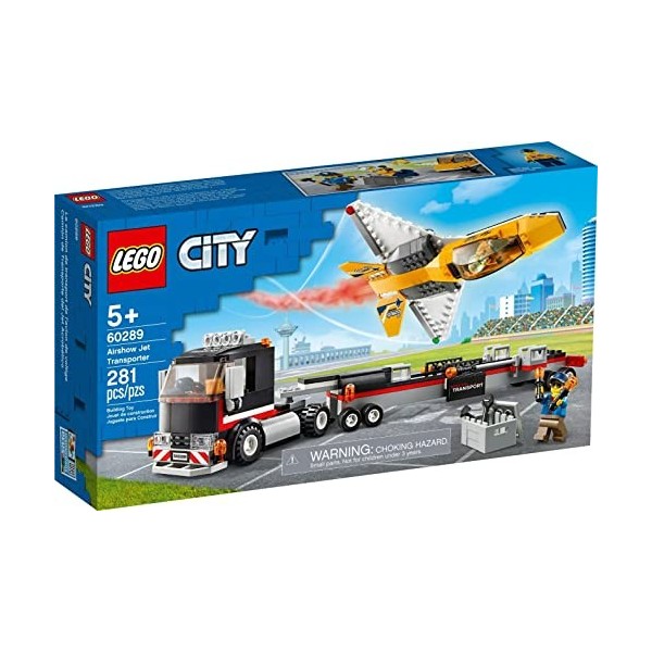 LEGO 60289 City Great Vehicles Le Transport davion de voltige