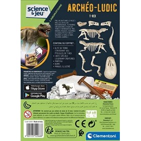 Clementoni - 52068- Figurine Dinosaure - Tyrannosaure Fluorescent