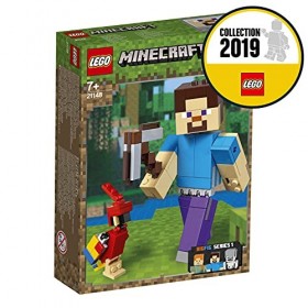LEGO 21148 Minecraft Bigfigurine Steve et Son Perroquet