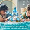 LEGO 43206 Disney Princess Le Chteau De Cendrillon Et du Prince Charmant, Jouet De Maison De Poupée, Filles Et Garçons De 5 A