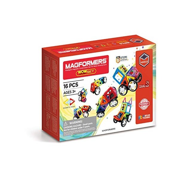 Magformers - 2042621 - Jeu De Construction - Wow Set - version import