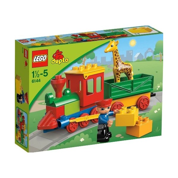 LEGO DUPLO LEGOville - 6144 - Jouet de Premier Âge - Le Train du Zoo