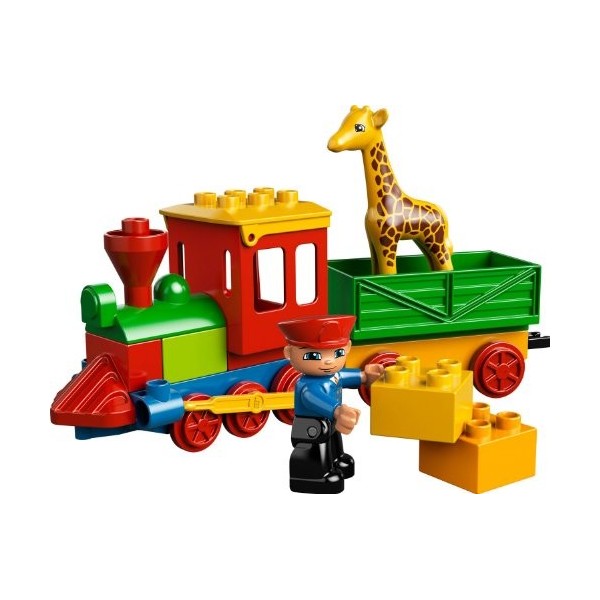 LEGO DUPLO LEGOville - 6144 - Jouet de Premier Âge - Le Train du Zoo