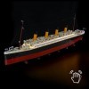 GEAMENT Jeu De Lumières Compatible avec Lego Titanic - Kit Déclairage LED pour Creator 10294 Jeu Lego Non Inclus 