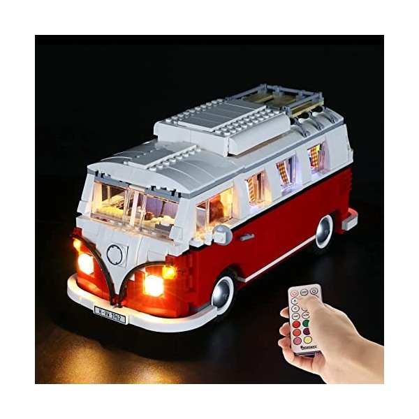 BRIKSMAX Kit déclairage LED pour camping-car LEGO-10220 T1 – Compatible avec les blocs de construction Lego Creator Expert –