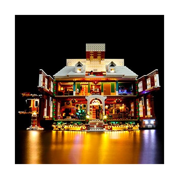 Kit DéClairage LED pour Lego Home Alone,Jeu de LumièRes pour Lego 21330 Lego Ideas Home Alone,Lumineux Cadeau CréAtif,Juste 