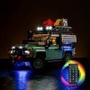 Kit déclairage pour Lego 10317 Land Rover Classic Defender 90 Pas Un modèle Lego , Kit déclairage LED télécommandé Compati
