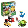 LEGO 10886 Duplo Mes Premiers Véhicules Briques de Construction avec Camion, Hélicoptère et Jouet Voiture pour Bébés de 18 Mo