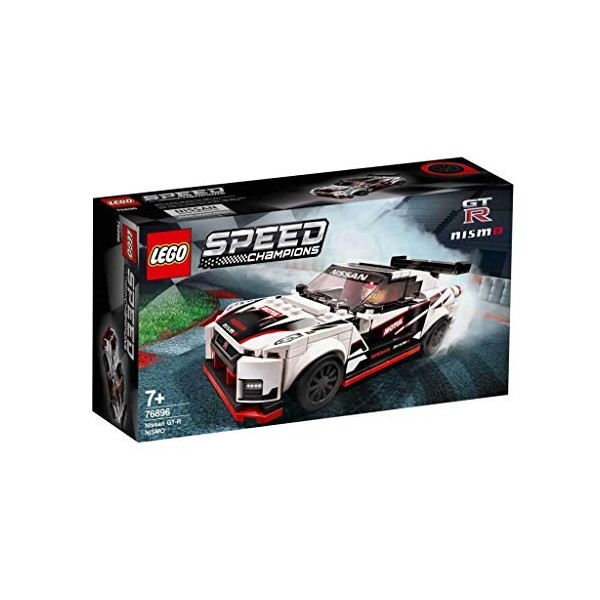 LEGO 76896 Speed Champions Nissan GT-R NISMO, Maquette Voiture de Course, Jouet Fille Garçon 7 Ans et Plus