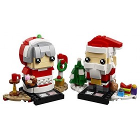 LEGO BrickHeadz Mr. & Mrs. Claus 40274 Building Kit 341 Pieces 