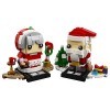 LEGO BrickHeadz Mr. & Mrs. Claus 40274 Building Kit 341 Pieces 