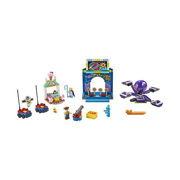 LEGO Disney Pixar�s Toy Story 4 Buzz Lightyear & Woody�s Carnival Mania 10770 Building Kit, Carnival Playset with