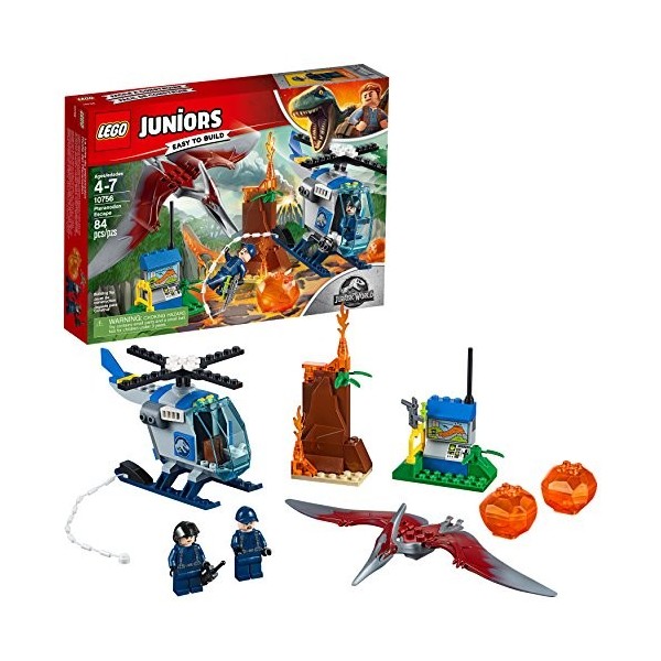 Lego Juniors La Fuite du Ptéranodon 10756 84 Pièces 