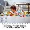 LEGO DUPLO Creative Building Time 10978 Colorful Construction Toy for Preschoolers Aged 18 Months and up 120 Pieces 