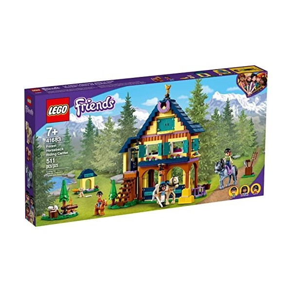 LEGO 41683 Friends Le Centre équestre de la forêt
