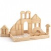 Merle Toys - Blocs de Construction en Bois à partir de 2 Ans, Jouet Montessori, Jouet éducatif, Jouet en Bois, Jeu de motrici