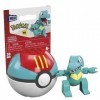 Mega Construx Pokemon Poke Ball et Figurine Kaiminus à Construire, Jeu de Briques de Construction, 30 Pieces, pour Enfant das