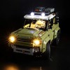 BRIKSMAX Kit de LED pour Lego Technic Land Rover Defender,Compatible avec la Maquette Lego 42110, La Maquette de Construction