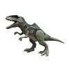 Jurassic World : la Colo du Crétacé, grande figurine articulée dinosaure Carnotaurus Toro Super Colossal, 91 cm de long, joue