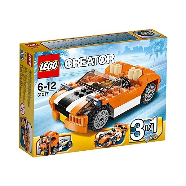 Lego Creator - 31017 - Jeu De Construction - La Décapotable Orange