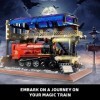 Sillbird Magic Building Toys Lot de mini blocs de construction de train magique pour enfants de 8 à 12 ans Cadeau créatif Jou