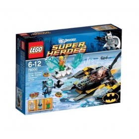 LEGO Super Heroes - DC Universe - 76000 - Jeu de Construction - Aquaman Sous la Glace - Artic Batman Contre Mr. Freeze