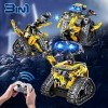 HOGOKIDS Technic Robots Télécommandés pour Enfants - 520 Pcs 3 en 1 RC Jouets de Construction avec App & Télécommande Jouets 